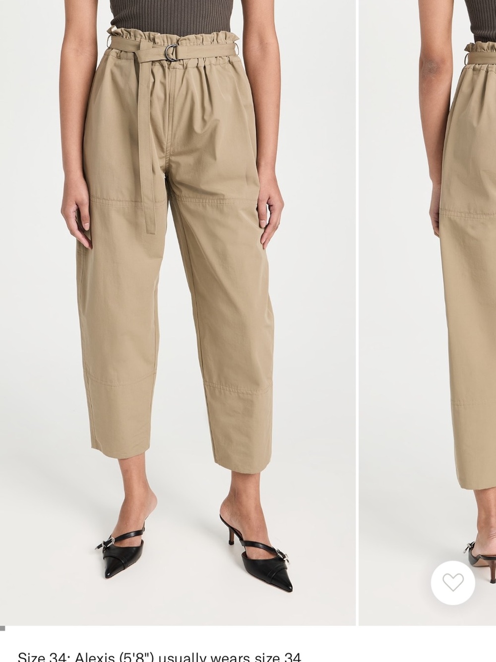 Nackiye Sultans Pants in Khaki